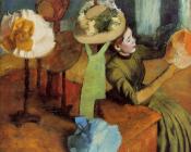 埃德加 德加 : The Millinery Shop